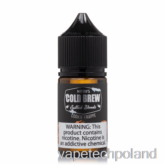 Vape Polska Cookie Frappe - Nitros Sole Na Zimno - 30ml 45mg